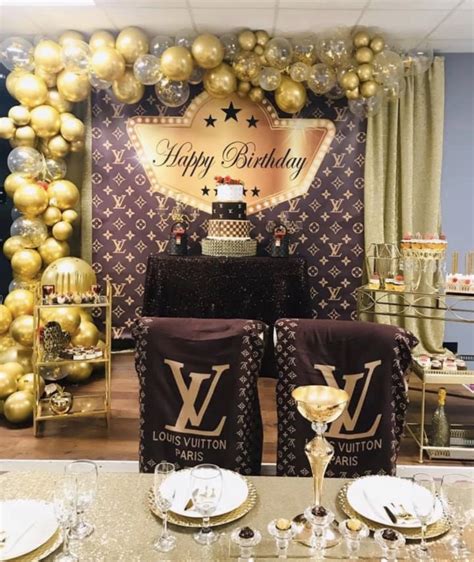 lv birthday decorations|louis vuitton party ideas.